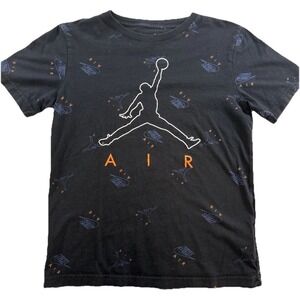 Air Jordan Black basketball Jump t-short Boys Size Large‎ 12-13
